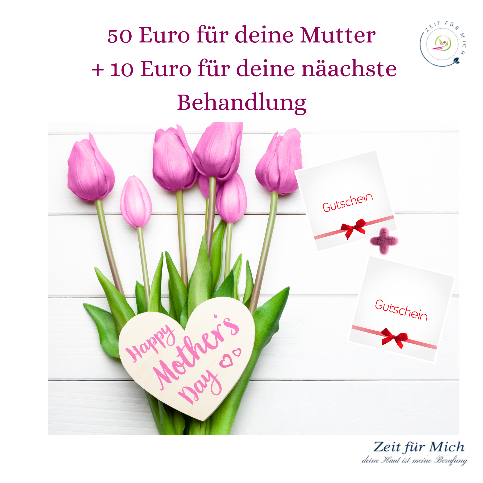 Muttertag Gutschein Kosmetik Kürnach Zeit für Mich